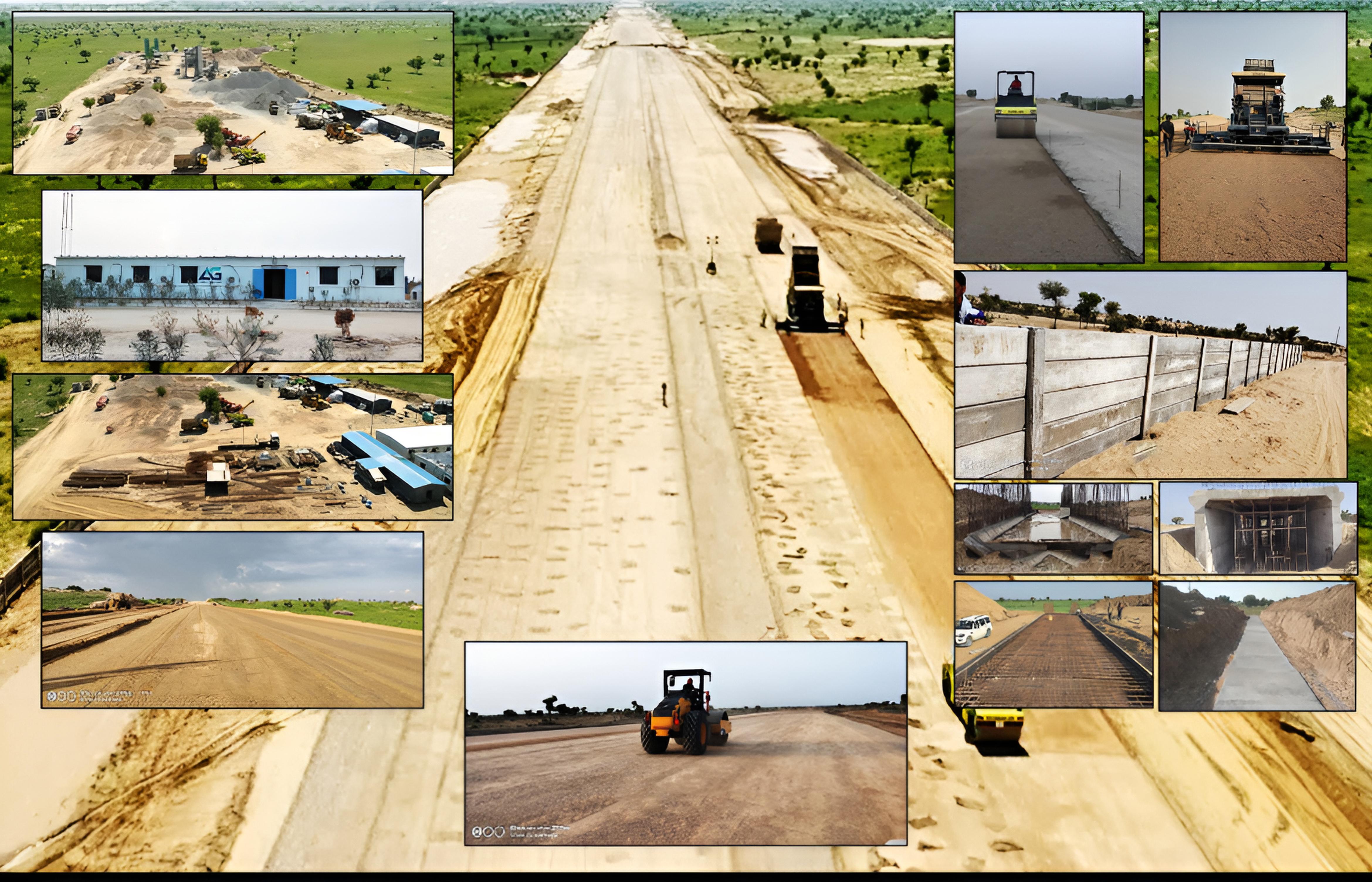 Six lane greenfield highway project