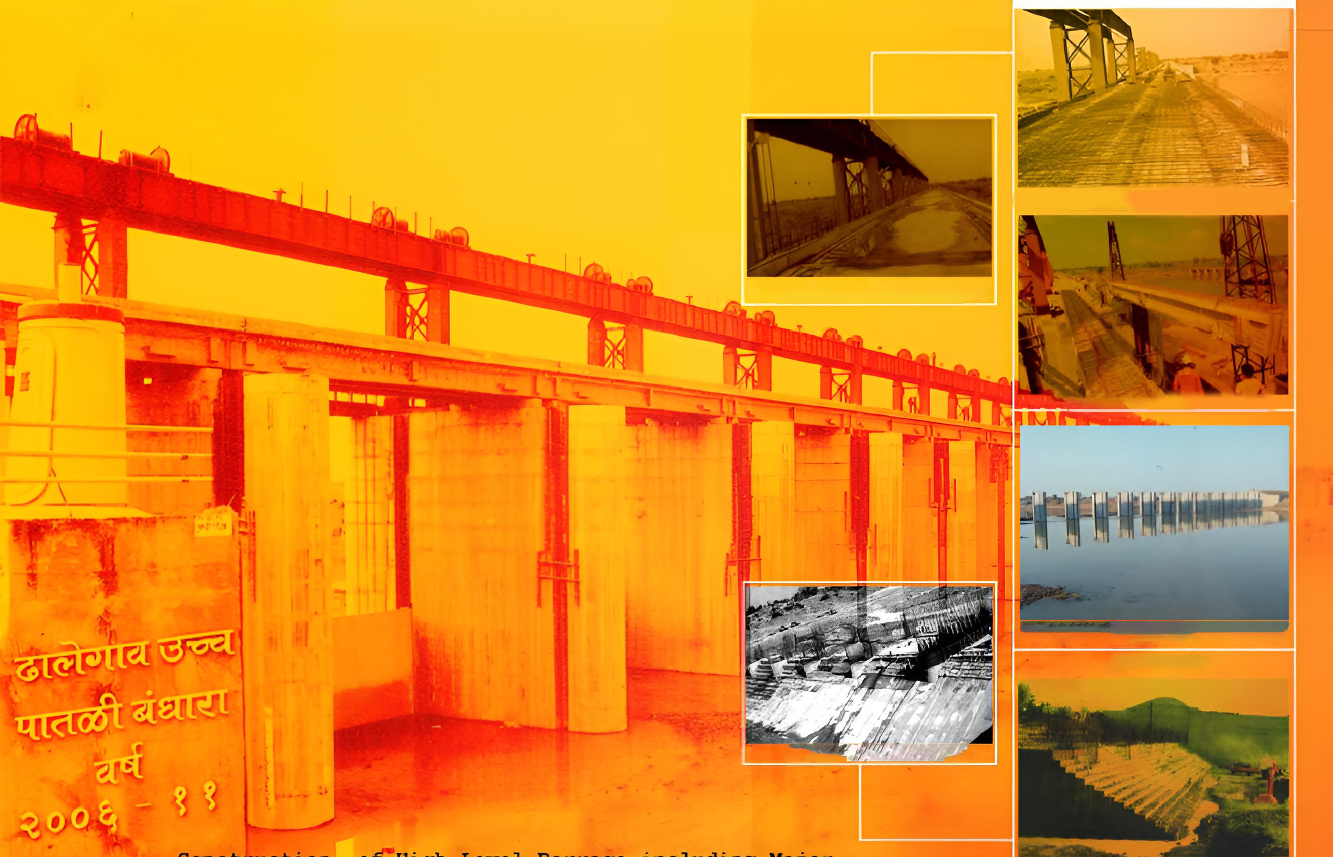 High-level barrage construction