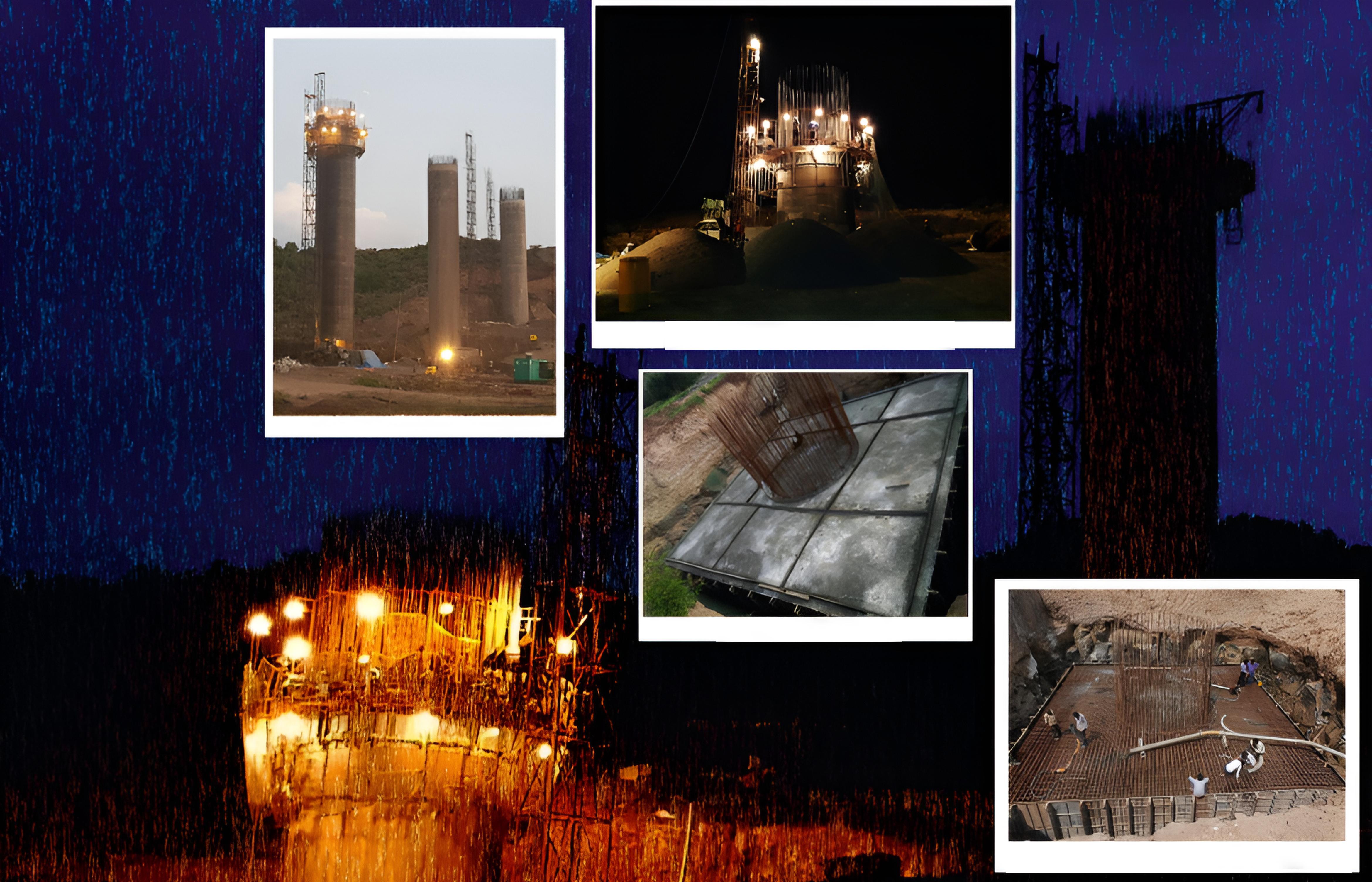 Major bridge construction project